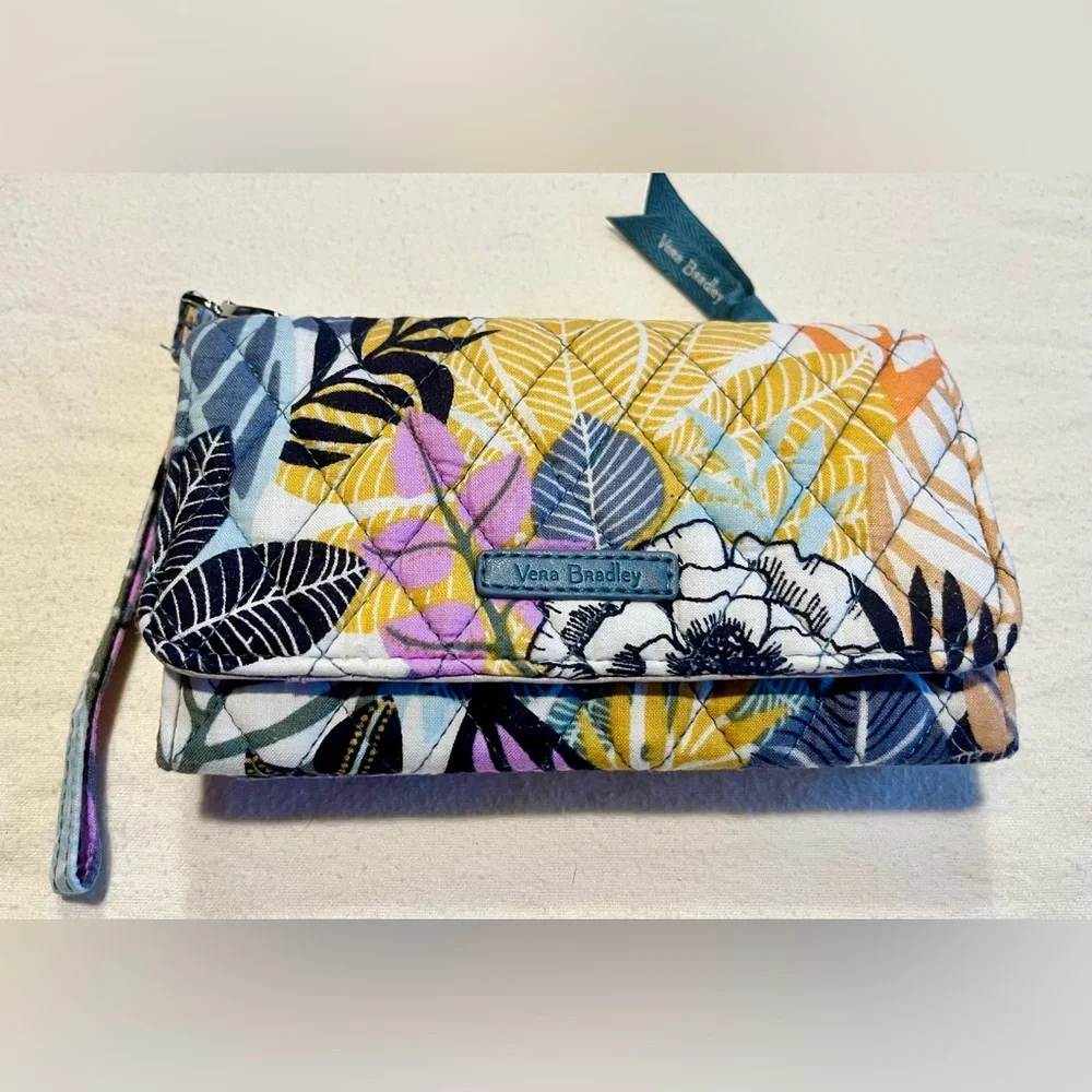 Vera Bradley Floral Wristlet Clutch